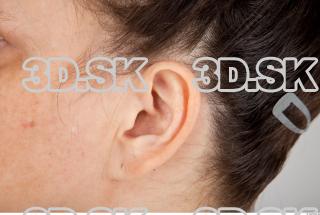 Female ear photo texture 0002